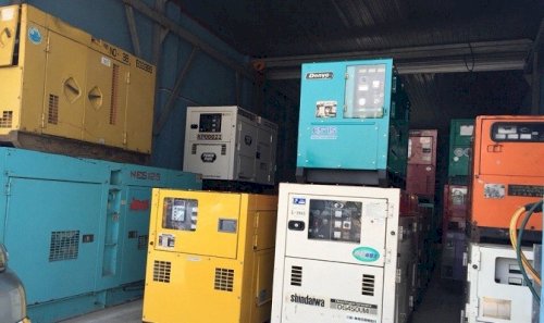 Những tiêu chí thu mua máy phát điện công nghiệp cũ của công ty
